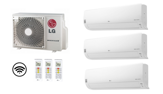 Klimatyzacja Multi-Split LG j. zewnętrzna MU3R21 + 3x DC09RK